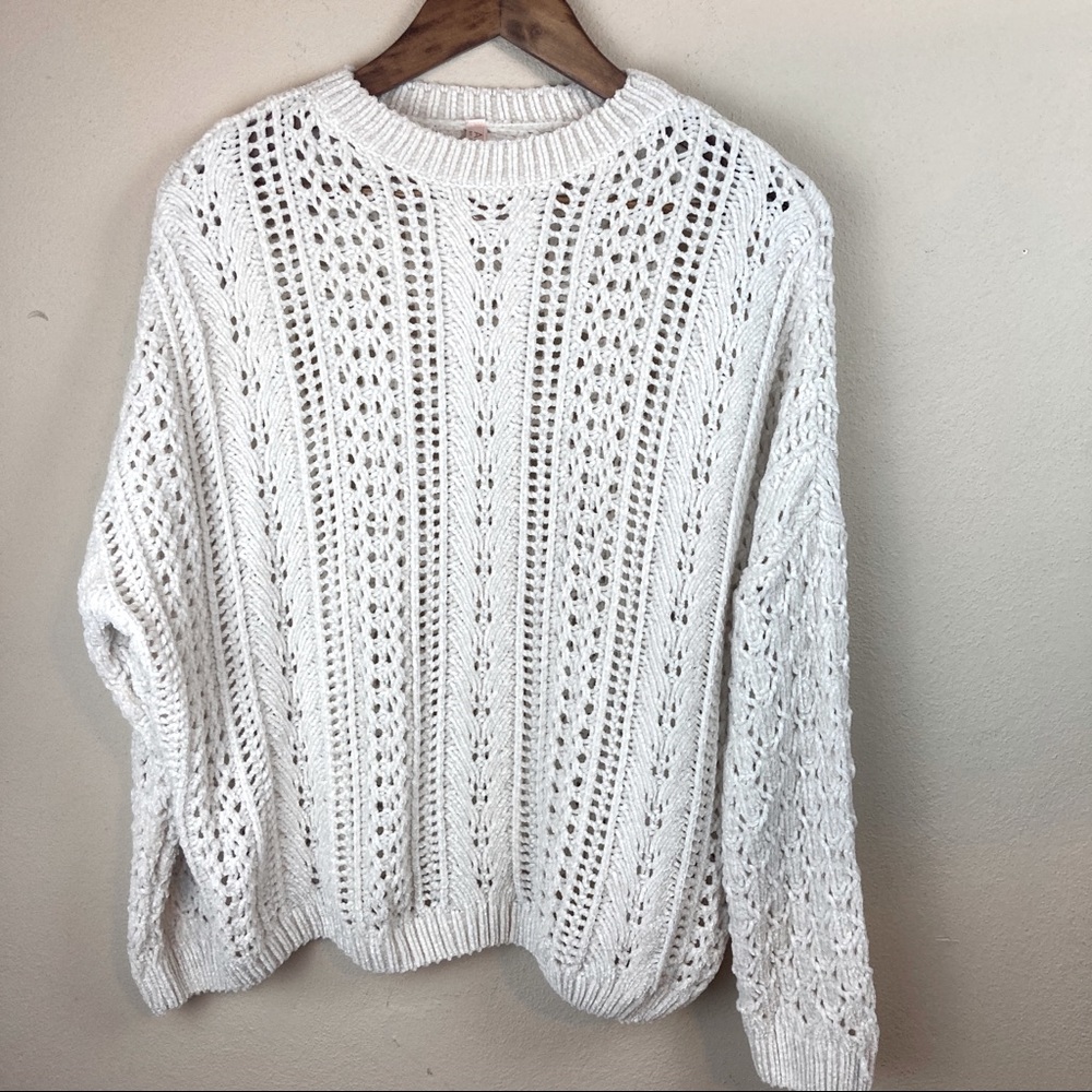 Ashley knitted cream sweater